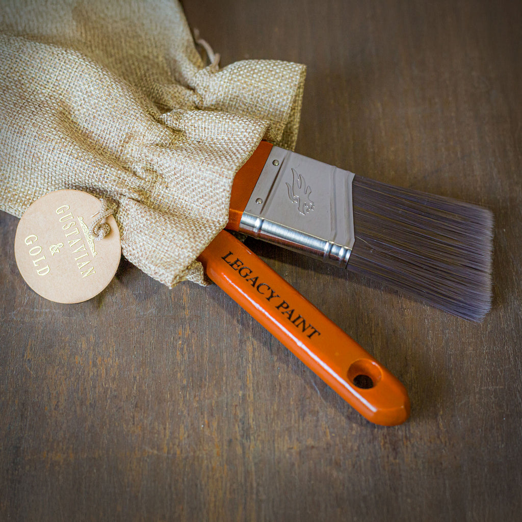 Legacy Paint brush for artisan finishes on bespoke furniture 